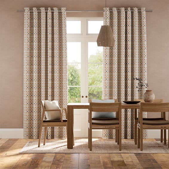 esther terracotta 36 curtain heading 1 1