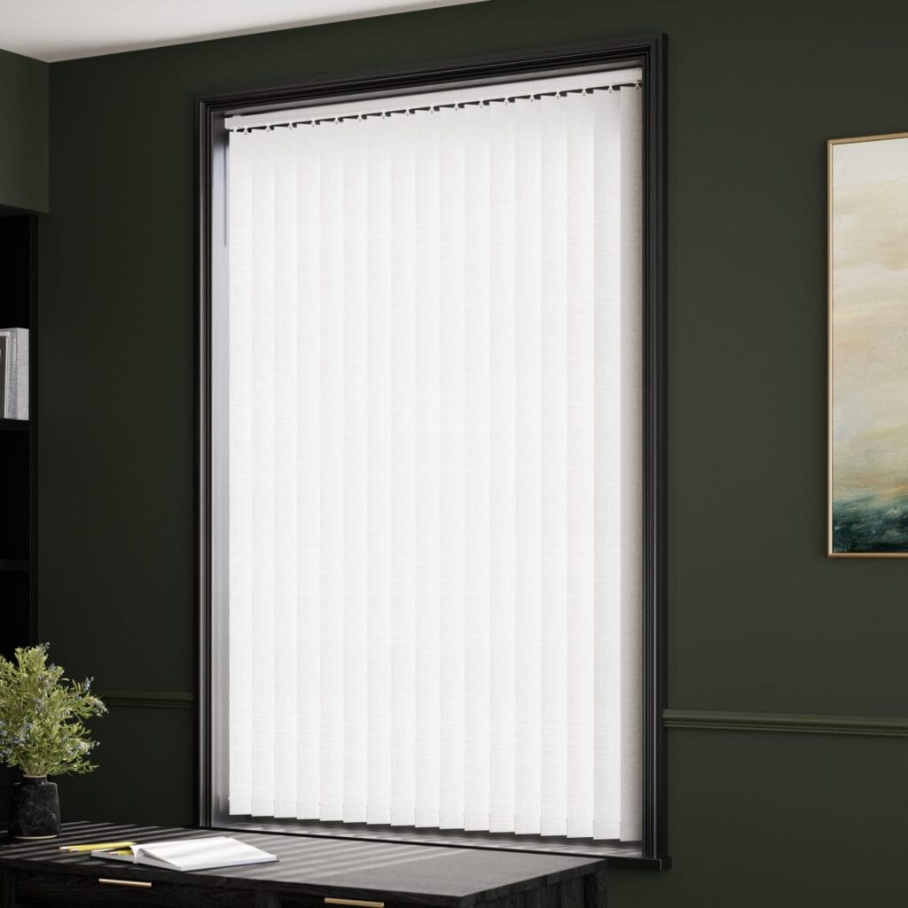 ستائر شرائح راسية 2 grazia white 23 vertical blind a