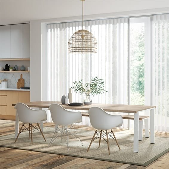 ستائر مودرن منزلية 5 lucia bright white 36 privacy sheer angled open