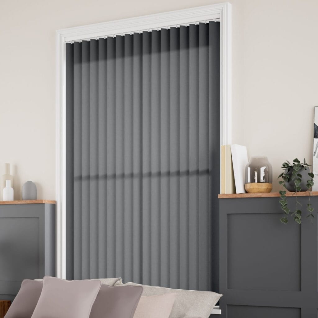 ستائر شرائح راسية 5 valencia anchor grey 26 vertical blind a