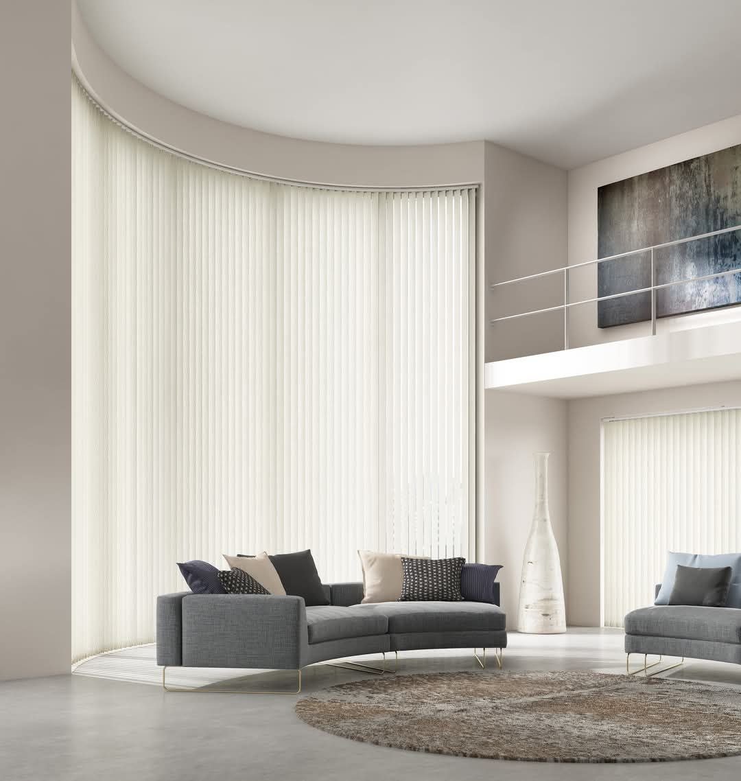 ستائر شرائح قماش