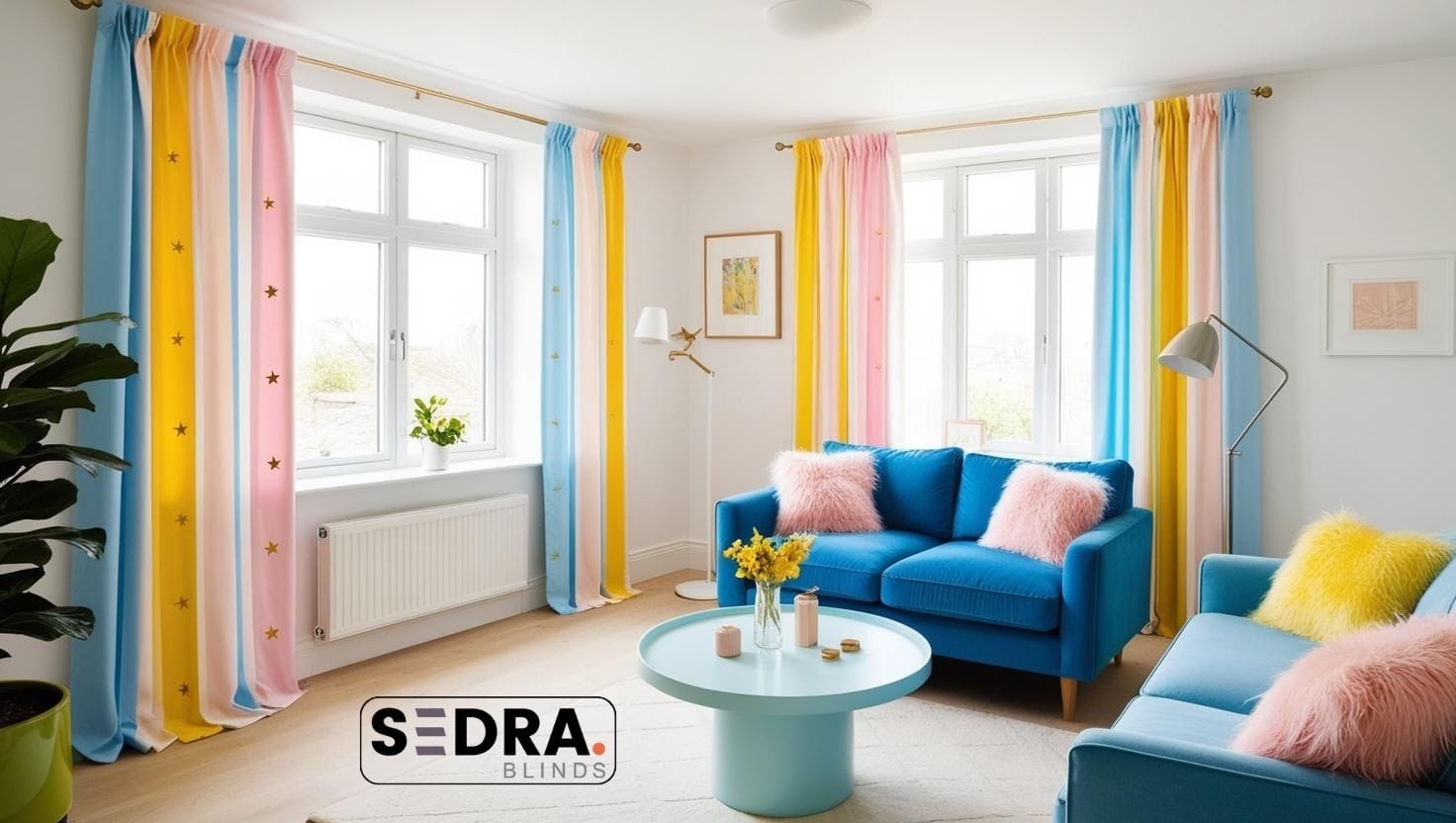 ستائر مودرن للصالون بأحدث التصميمات