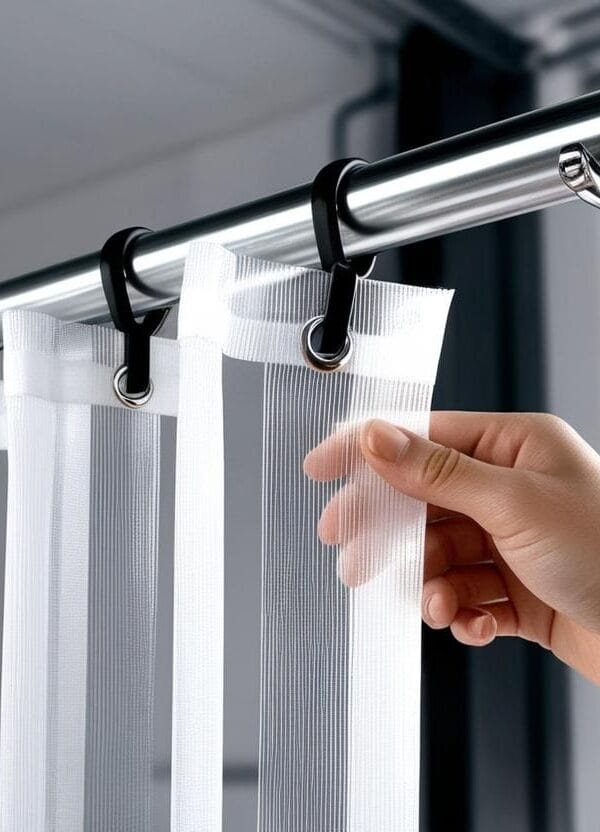 ستائر بلاستيك PVC