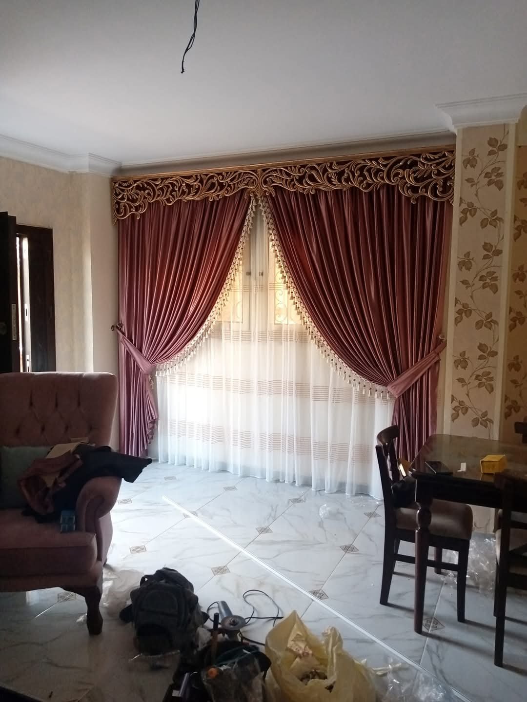 اشكال ستائر مودرن للريسبشن
