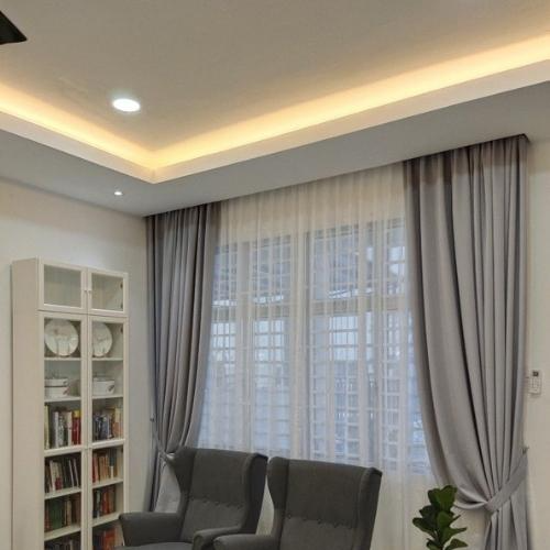 اشكال ستائر | اكتشف أجمل التصاميم المودرن والكلاسيك 2026 26 اشكال ستائر بلاك اوت
