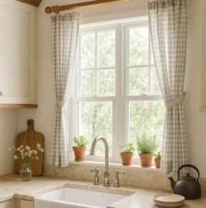 ستائر مطبخ | دليل اختيار أفضل الأنواع لمطبخك 11 ستائر مطبخ شيفون