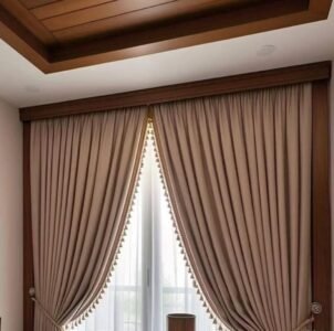 ستائر بلكونات طويلة