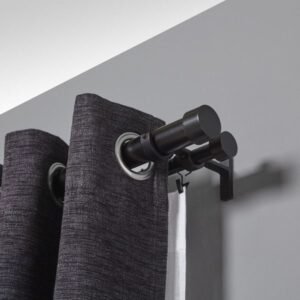 ستائر على مواسير مزدوجة | أفضل الخيارات لمنازلك 17 ستائر على مواسير مزدوجة ملونة