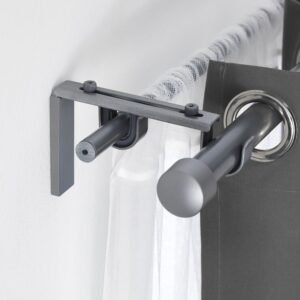 ستائر على مواسير مزدوجة | أفضل الخيارات لمنازلك 8 ستائر على مواسير مزدوجة شيفون