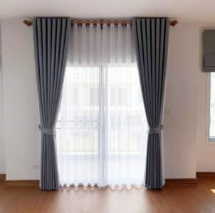 ستائر بلاك اوت مع شيفون | دليلك لاختيار أفضل الأنواع 23 ستائر بلاك اوت مع شيفون قماش