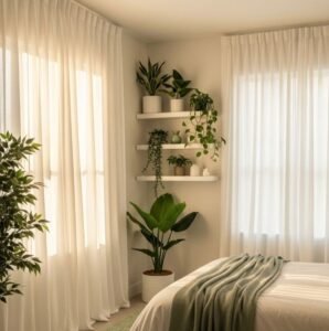 ستائر غرف نوم | دليل اختيار أفضل التصاميم والأنواع 23 ستائر غرف نوم جاهزة