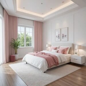 ستائر غرف نوم | دليل اختيار أفضل التصاميم والأنواع 20 ستائر غرف نوم فخمة