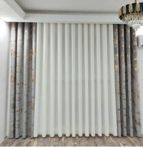 ستائر بلاك اوت مع شيفون | دليلك لاختيار أفضل الأنواع 11 ستائر بلاك اوت مع شيفون رول