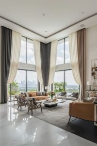 ستائر سيدار حديثة: لمسة معاصرة