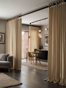 أفضل ستائر طرقه 2026 | تصميمات مودرن وكلاسيك تناسب جميع المنازل 22 كيفية اختيار ستائر طرقه مناسبة لمنزلك