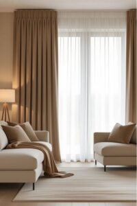 أفضل ستائر كافيه 2026 | مودرن وبسيطة لجميع المطابخ والمساحات 9 ستائر كافيه شيفون للأناقة والنعومة