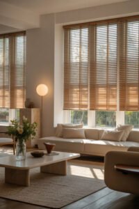 أفضل ستائر مودرن بلتكانات خشب مفرغ 2026 | ديكور خشبي فاخر وعصري 10 ستائر خشبية مودرن لغرف النوم