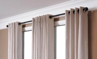 أفضل مواسير ستائر مودرن 2026 | ستانلس، حديد وخشب لتصميم عصري 2 أهمية مواسير ستائر مودرن في التصميم الداخلي