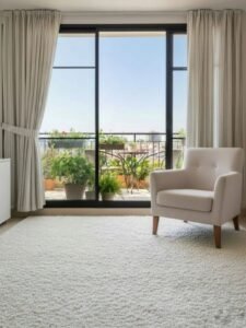 ستائر بلكونة ويفي للتصميم العصري