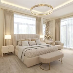 ستائر قماش جاهزة مودرن للريسبشن وغرف النوم 12 ستائر قماش