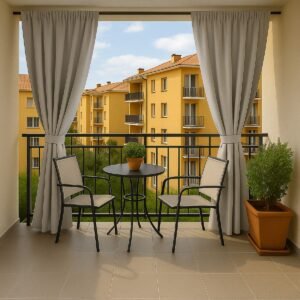 ستائر بلكونة مقاومة للشمس