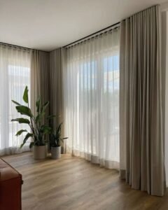 ستائر عصرية بسيطة